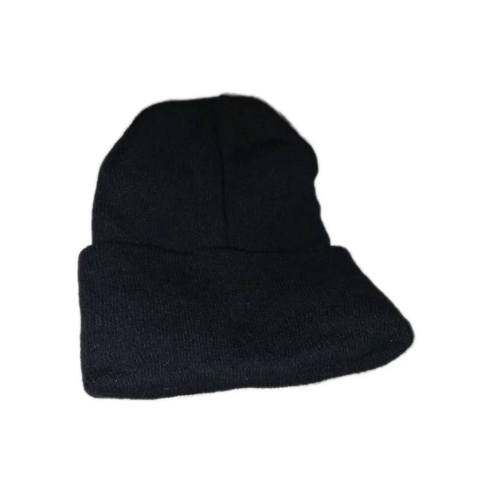 2 Pack Boys Knit Hat New Without Tags One Size  Winter Warm Grey Navy